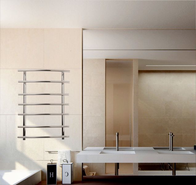 Radiator baie inox Mario 900x530/400 11170 foto