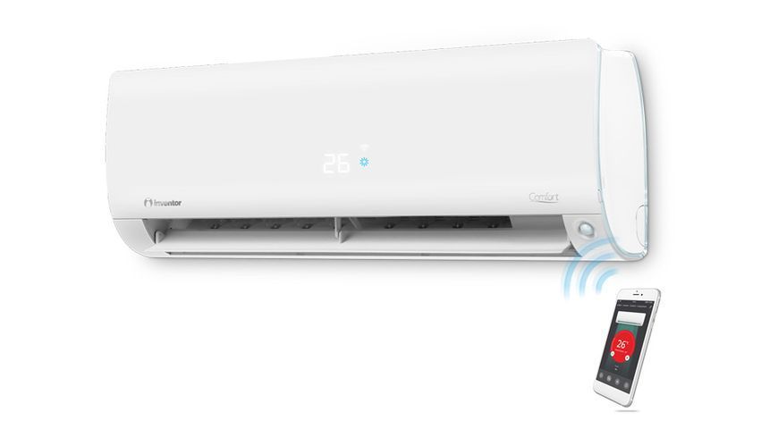Conditioner Inventor COMFORT R32 12 000BTU Smart WI-FI Inverter, Sterilizare 56oC 12106 foto