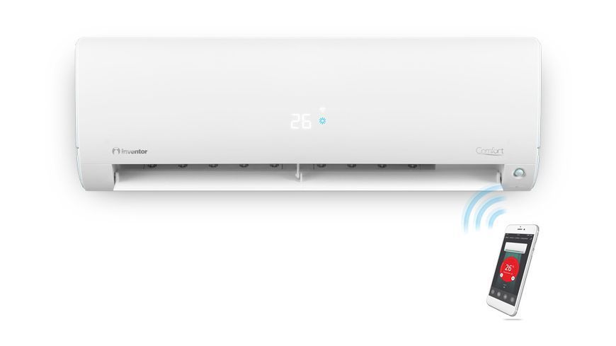 Conditioner Inventor COMFORT R32 12 000BTU Smart WI-FI Inverter, Sterilizare 56oC 12106 foto