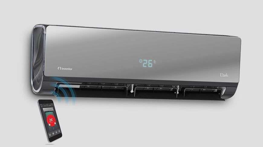 Conditioner Inventor DARK R32 12 000BTU Smart WI-FI integrat Inverter 12138 foto