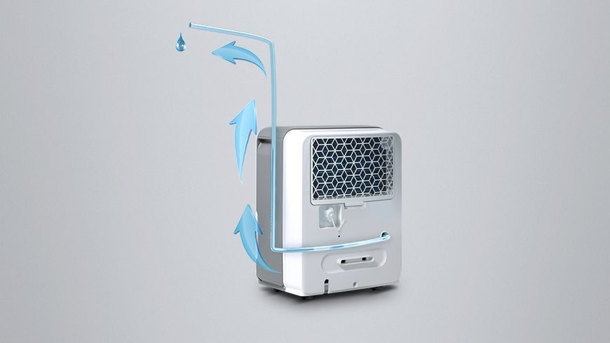 Dezumidificator INVENTOR POWER PWR-WIFI-50L cu pompa de condens 12232 foto