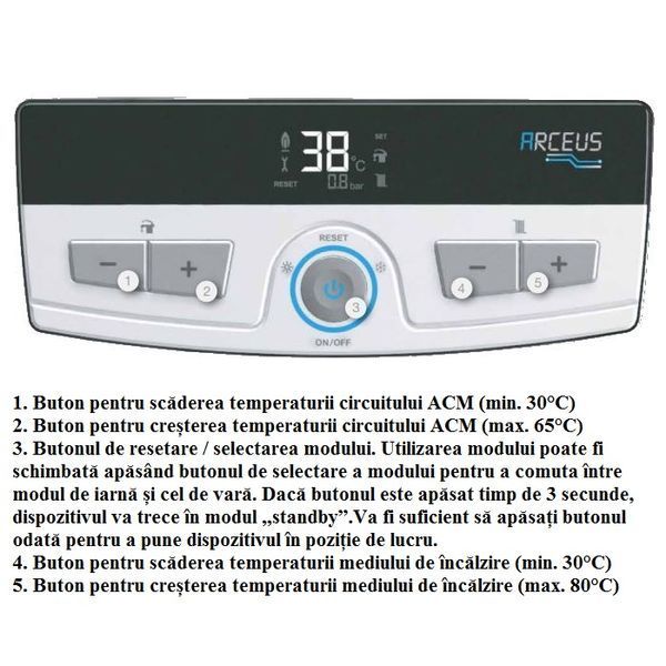 Cazan electric electric ECA Arceus CH - 15kw 14694 foto