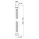 Furtun Dus LIDZ (CRM) 50 06 150 00 (1.5m) 10445 foto 2