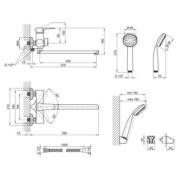Baterie LIDZ (CRM) 14 34 005-1 Cada git lung (k35) 10312 foto